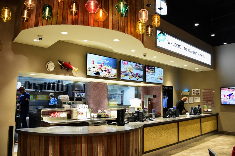 Opening of Raising Cane's